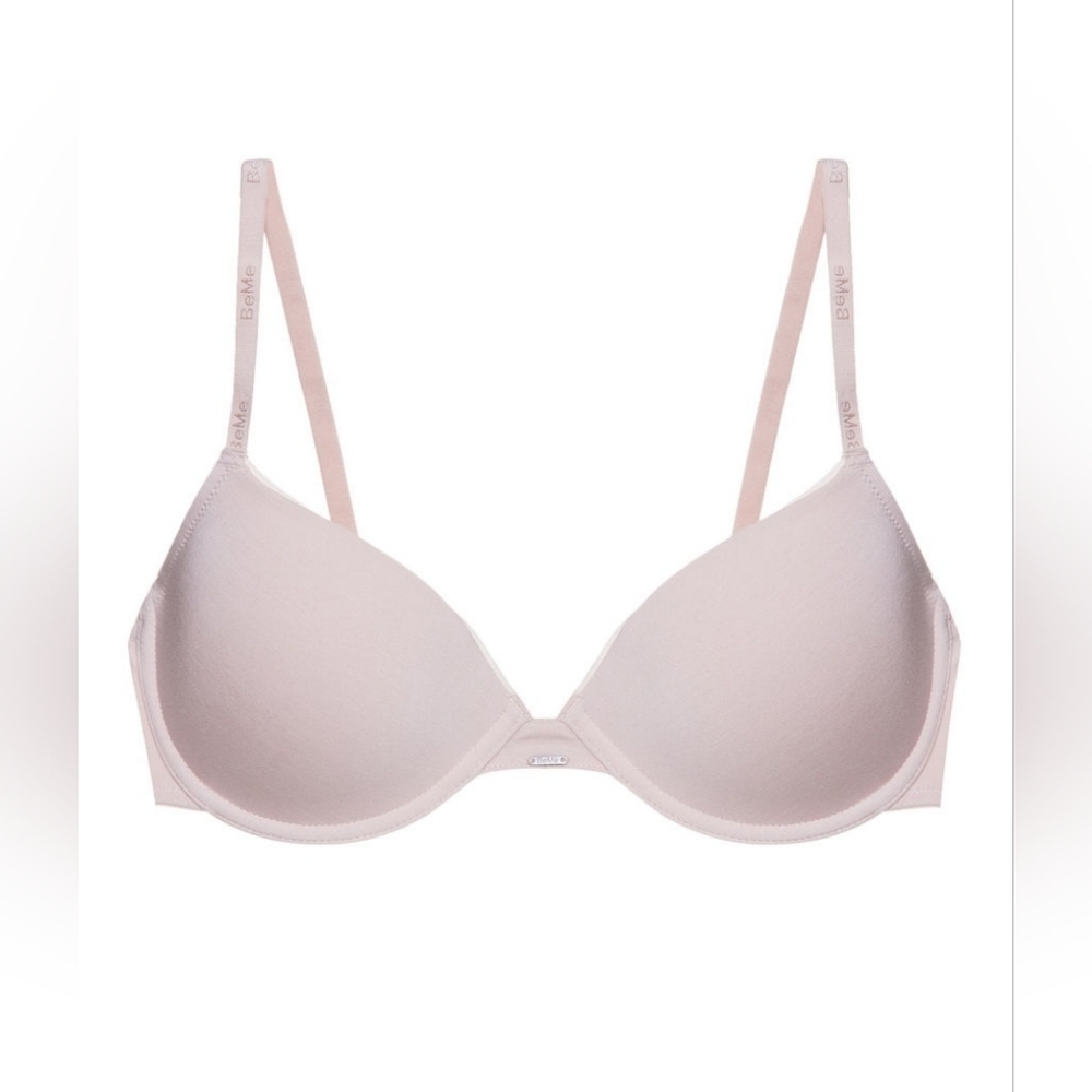 BeMe New York, Basic T Shirt Bra In Nude NWT!